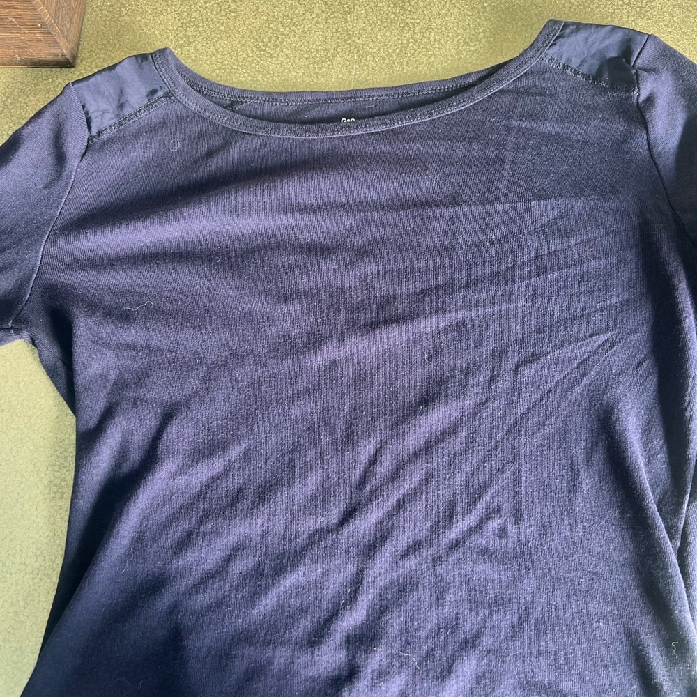 Navy Blue Top